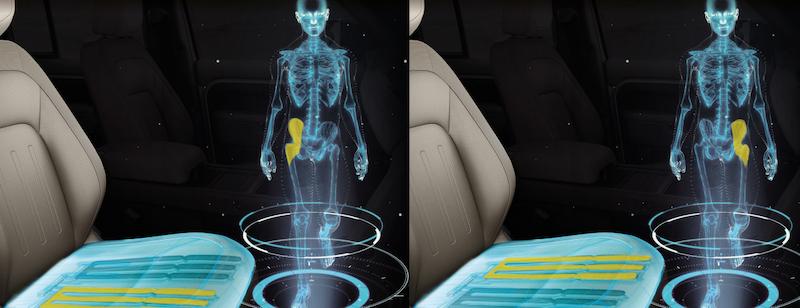 Jaguar's new Shape-Shifting Seat of the Future