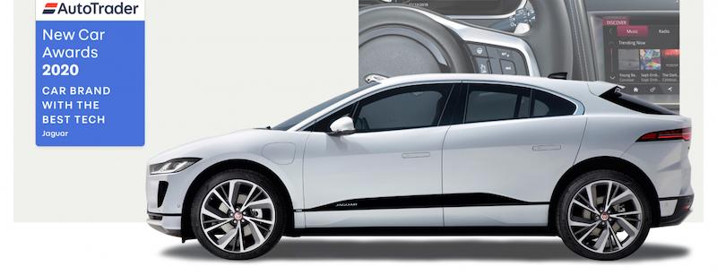 Auto Trader readers vote Jaguar the 'Car Brand with the Best Tech 2020'