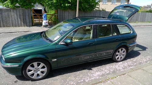 My 2004  V6 X-Type 2.5L Estate converted to run on LPG fuel