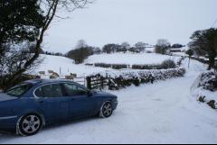 there wasn't any road where the X-type would struggle. This car is got a really good handling on the snow!