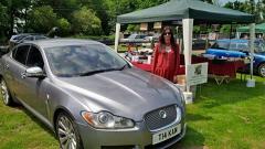 My Wife Kam with our stall & XF
