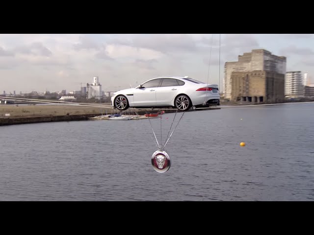 More information about "Video: Jaguar | New XF #NoOrdinary: High-wire water crossing"