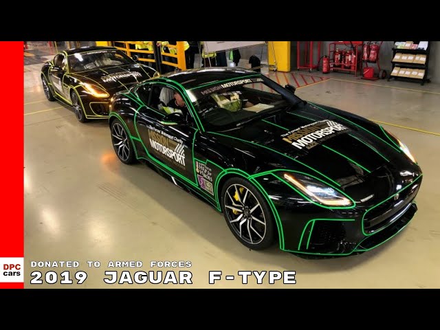 More information about "Video: 2019 Jaguar F-TYPE Donated To Armed Forces"